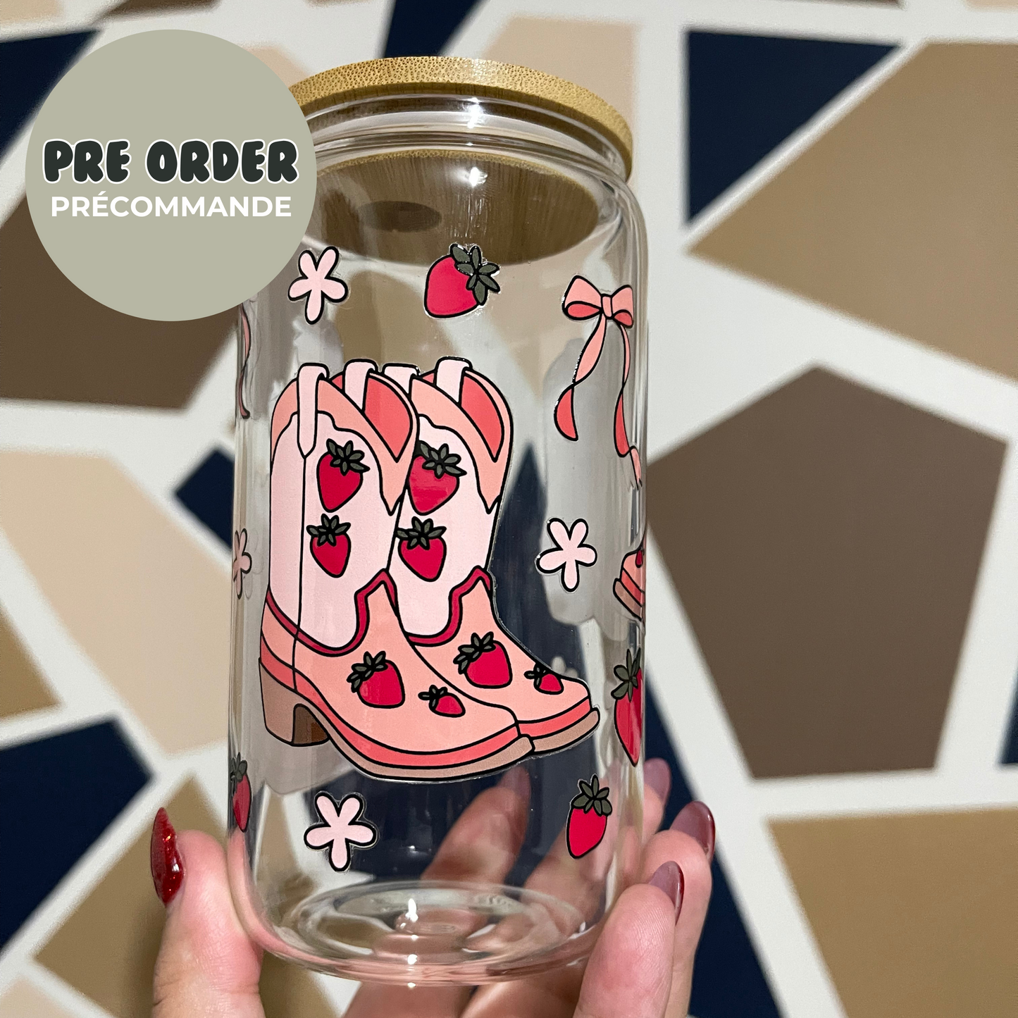 *PREORDER* BOOTS & STRAWBERRY GLASS