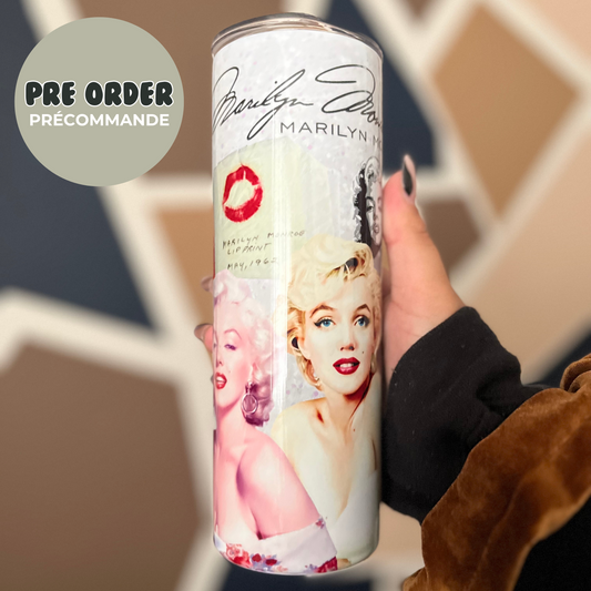 *PRE ORDER* MARILYN MONROE TUMBLER 20oz