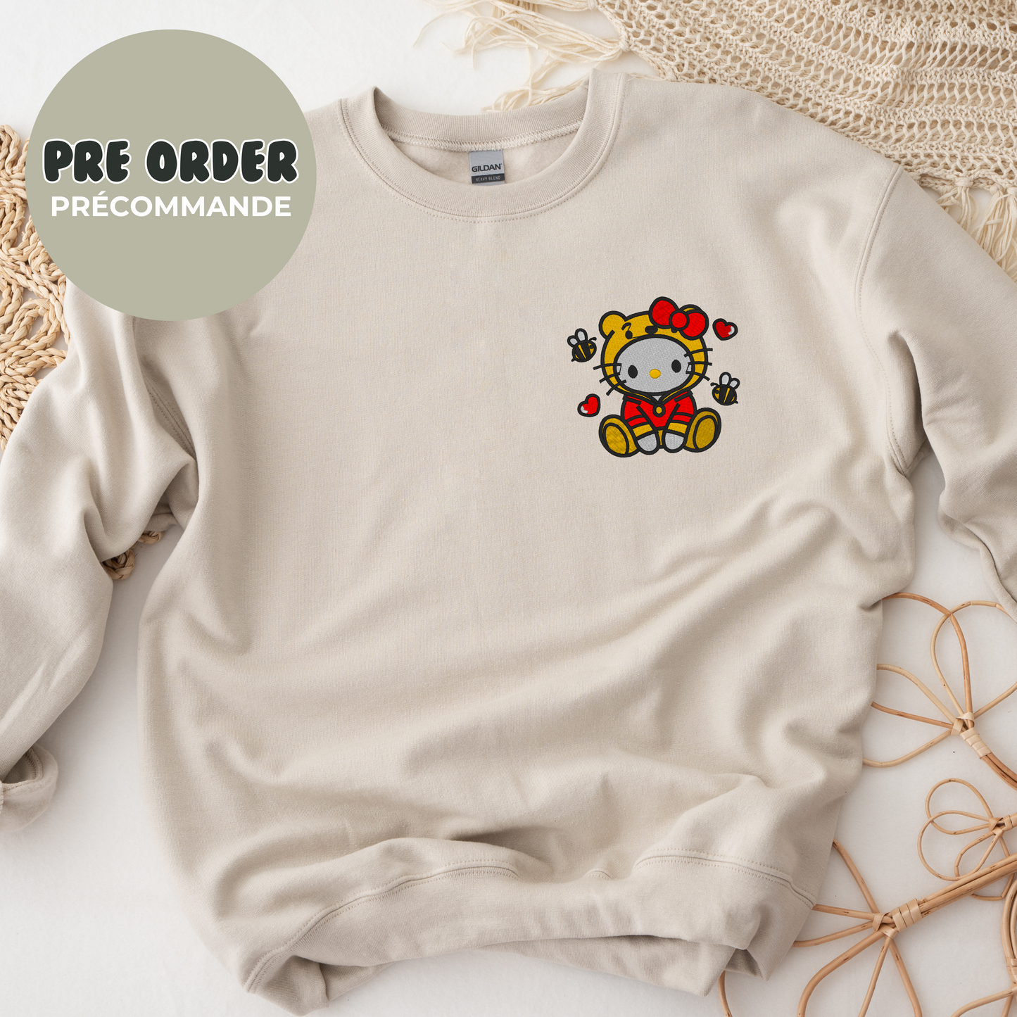 *PRE ORDER* TRENDY HELLO KITTY WINNIE CREWNECK